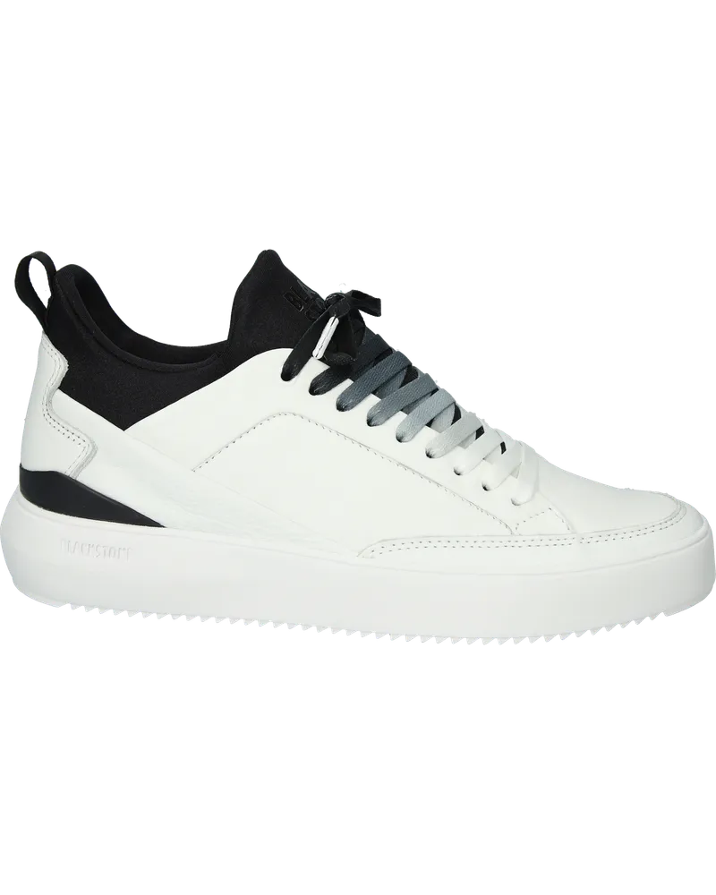 Blackstone Jason - White - Sneaker (mid Weiß