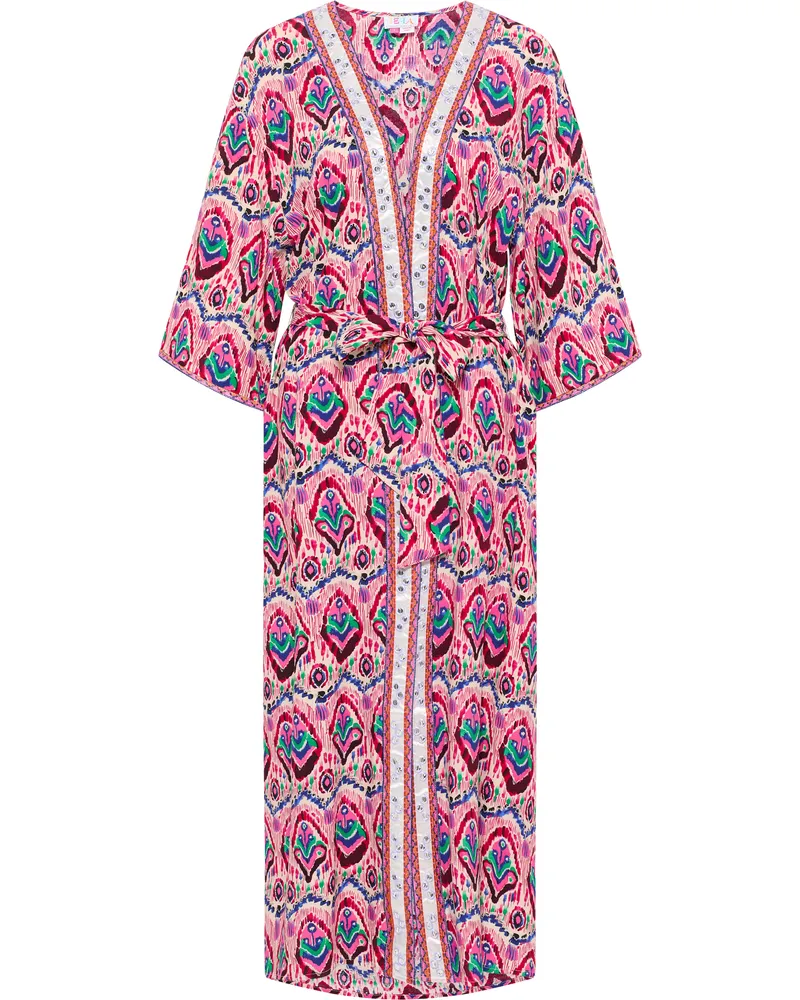 IZIA Kimono Damen Rosa Mehrfarbig Mehrfarbig
