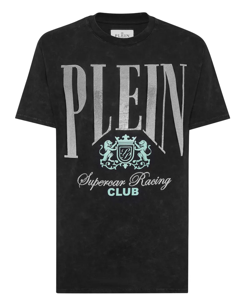 Philipp Plein T-Shirt Racing Grau