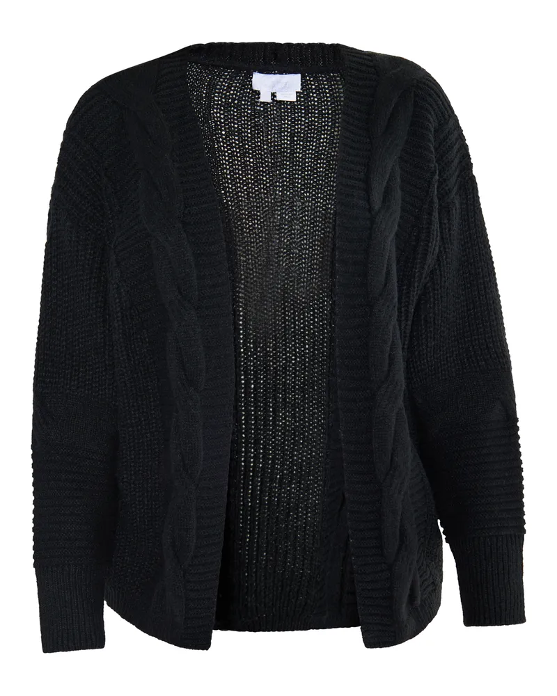 Usha Strickjacke Damen schwarz Schwarz