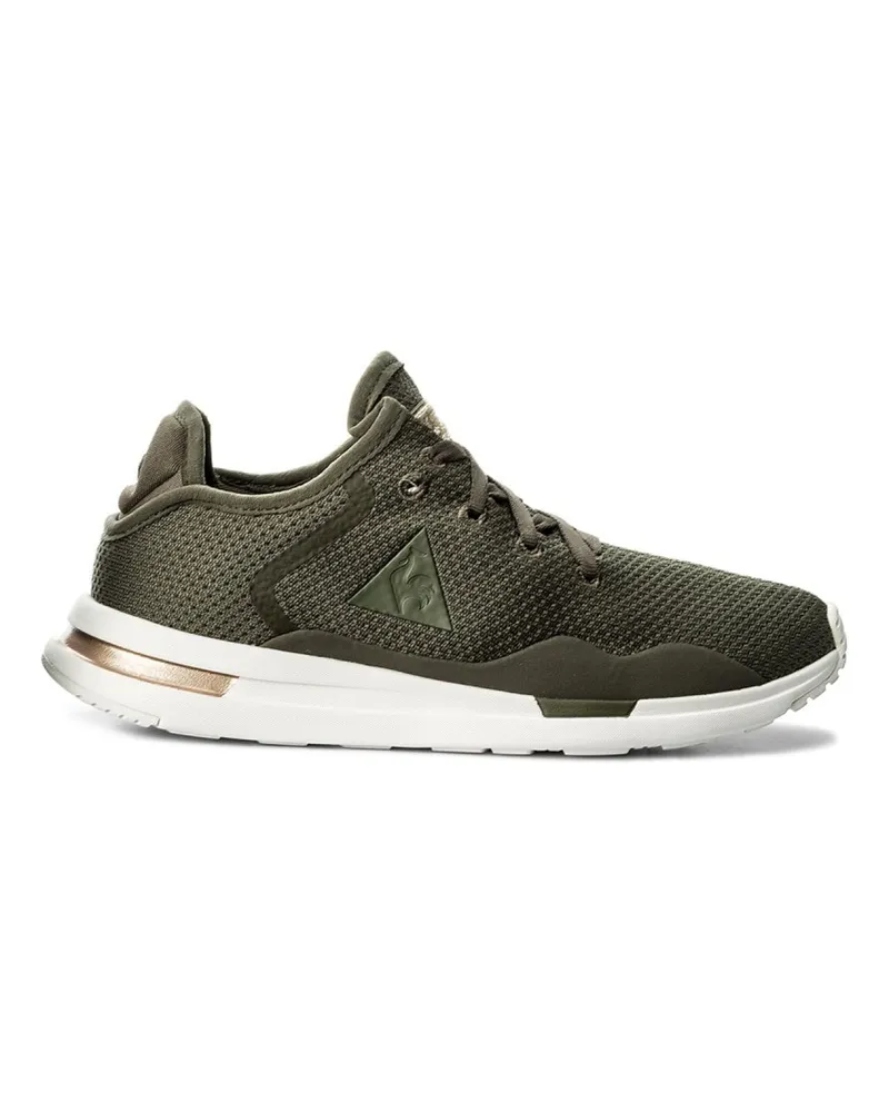Le coq sportif Solas funkelnd Dunkelgrünen Trainer Dunkelgrüne Trainer Grün