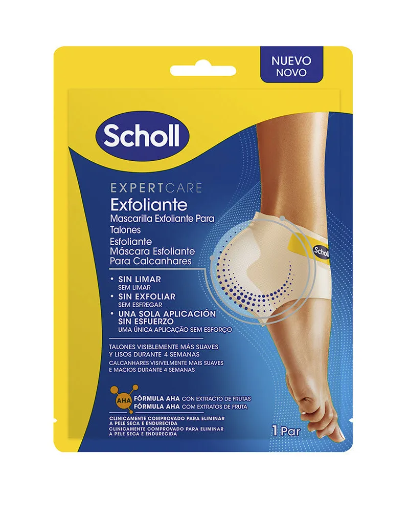 Scholl Expert Care Peeling-maske Für Fersen 1 Stk 