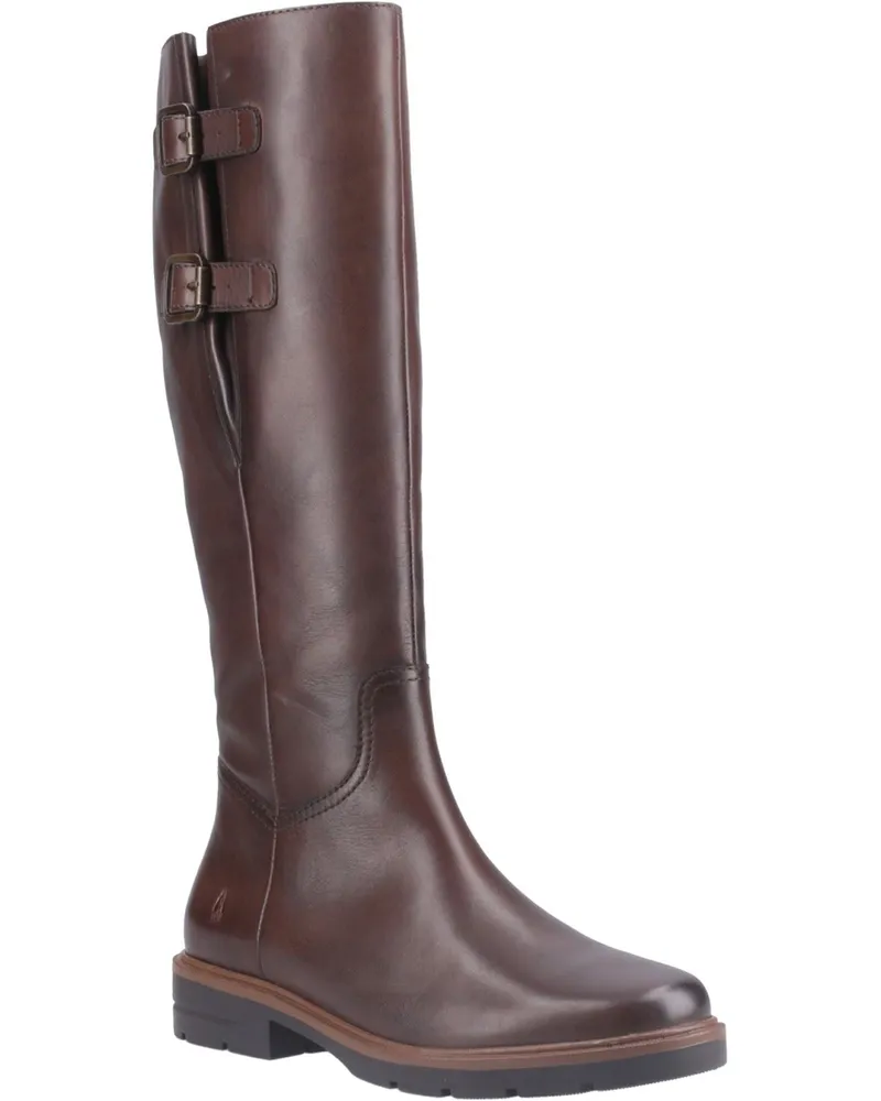 Hush Puppies Tallulah Leder Frauen Braun Stiefel Braun