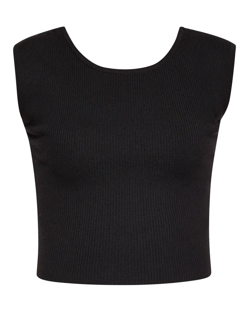 My Mo Crop-Top Damen schwarz Schwarz