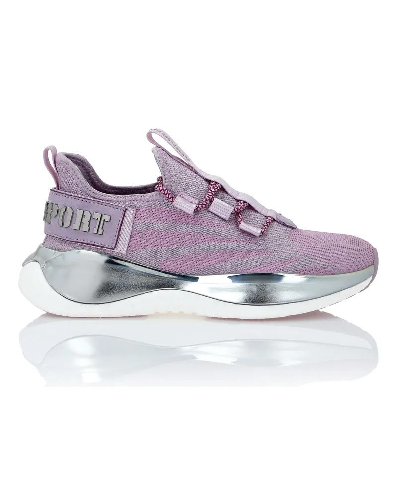 Philipp Plein Runner Sneaker The Iron Tiger Gen.x.2 Lila