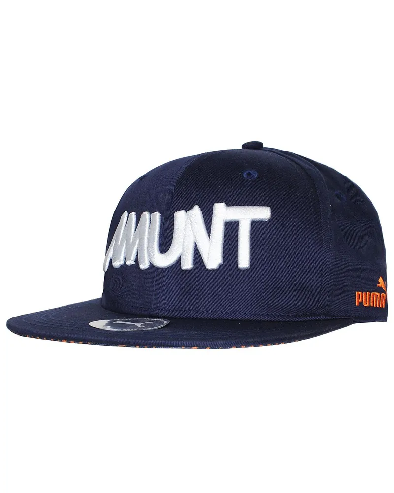 Puma Valencia CF Mens Navy Blue Cap Marineblau