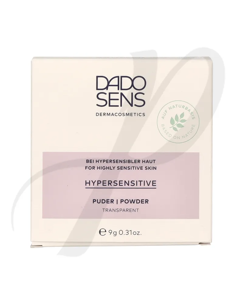 Dado Sens HYPERSENSITIVE - Puder Transparent 9g 