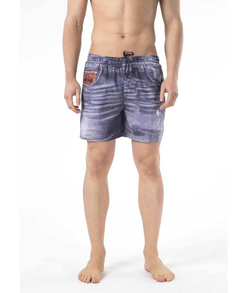 Just Cavalli Badeanzug Männer Blau