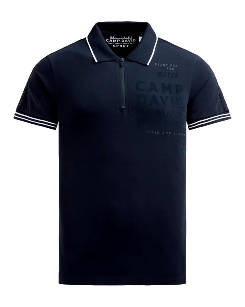 CAMP DAVID Poloshirt Dunkelblau