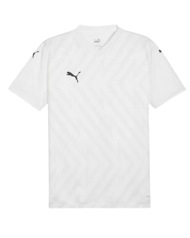Puma Teamglory" T-Shirt für Herren, Jersey (Weiß/Schwarz/Grau Weiß