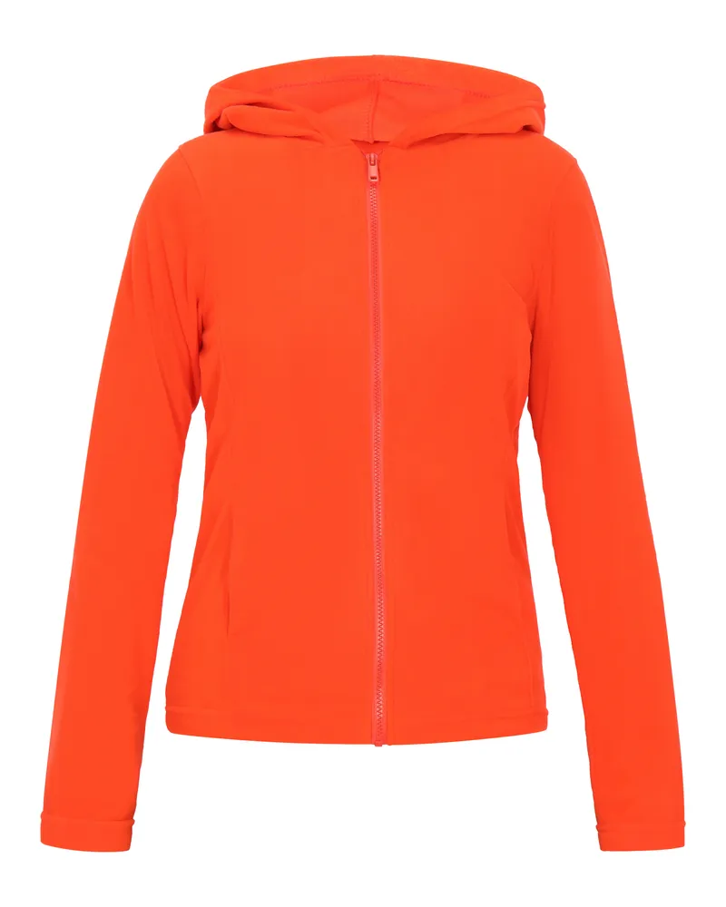 My Mo Fleecejacke für Damen - Orange Orange