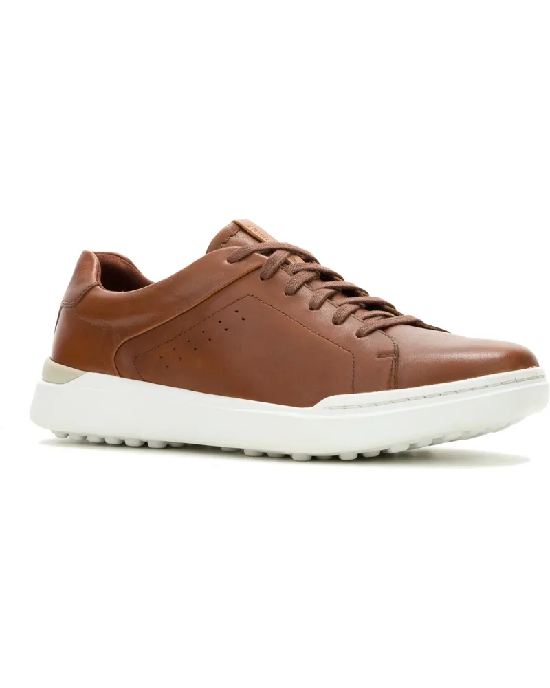 Hush Puppies Wes Leder-Sneaker, Herren - Braun Braun