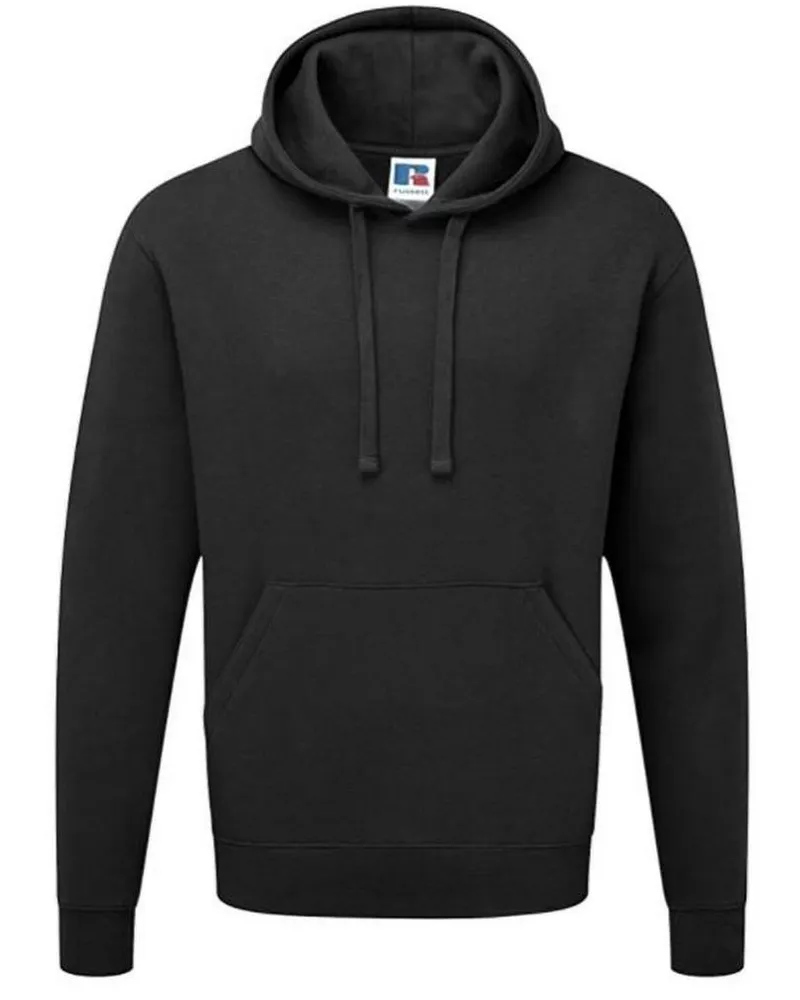 Russell Athletic Russell Colour Kapuzenpullover / Kapuzen-Sweatshirt / Hoodie (Schwarz Schwarz