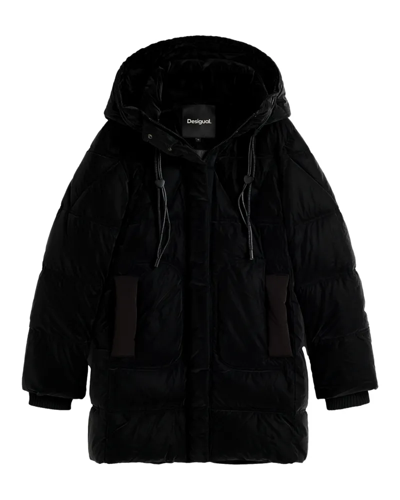 Desigual Parka Schwarz