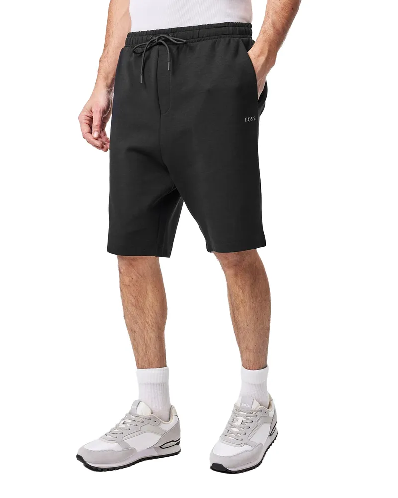HUGO BOSS Sweat-Shorts für Herren (Schwarz Schwarz