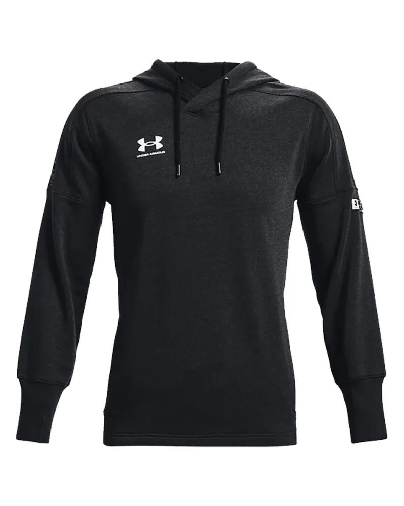 Under Armour beschleunigen Herrengrau-Off-Pitch-Hoodie Dunkelgrau