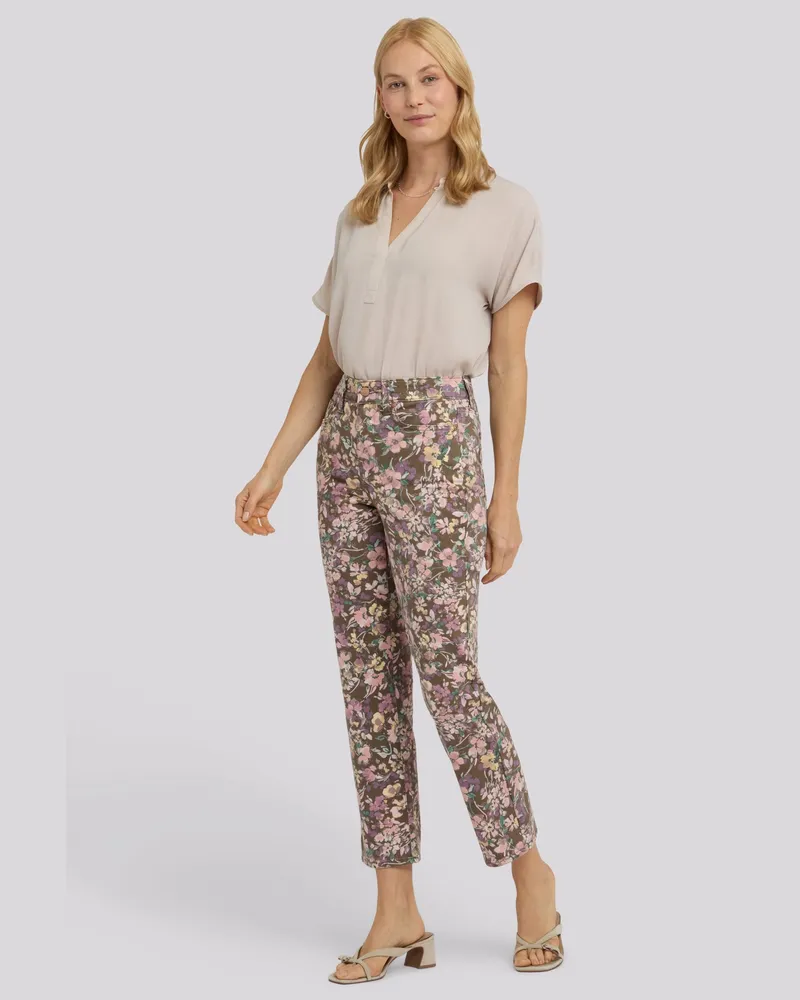NYDJ not your daughter's Jeans  Marilyn Gerade Jeans mit Hoher Taille Mehrfarbig