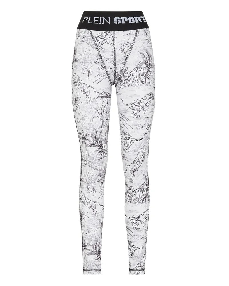 Philipp Plein Leggings Weiß