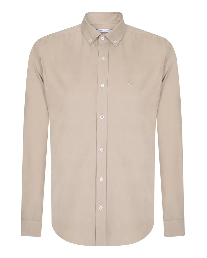 Felix Hardy Hemd Cordhemd Beige