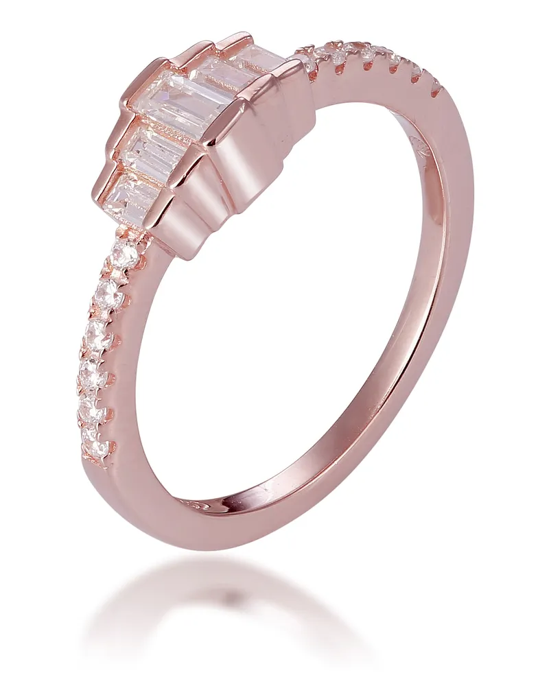 Orphelia Damen-Ring Sterling-Silber 925, Rosé, ZR-7443 Rosé