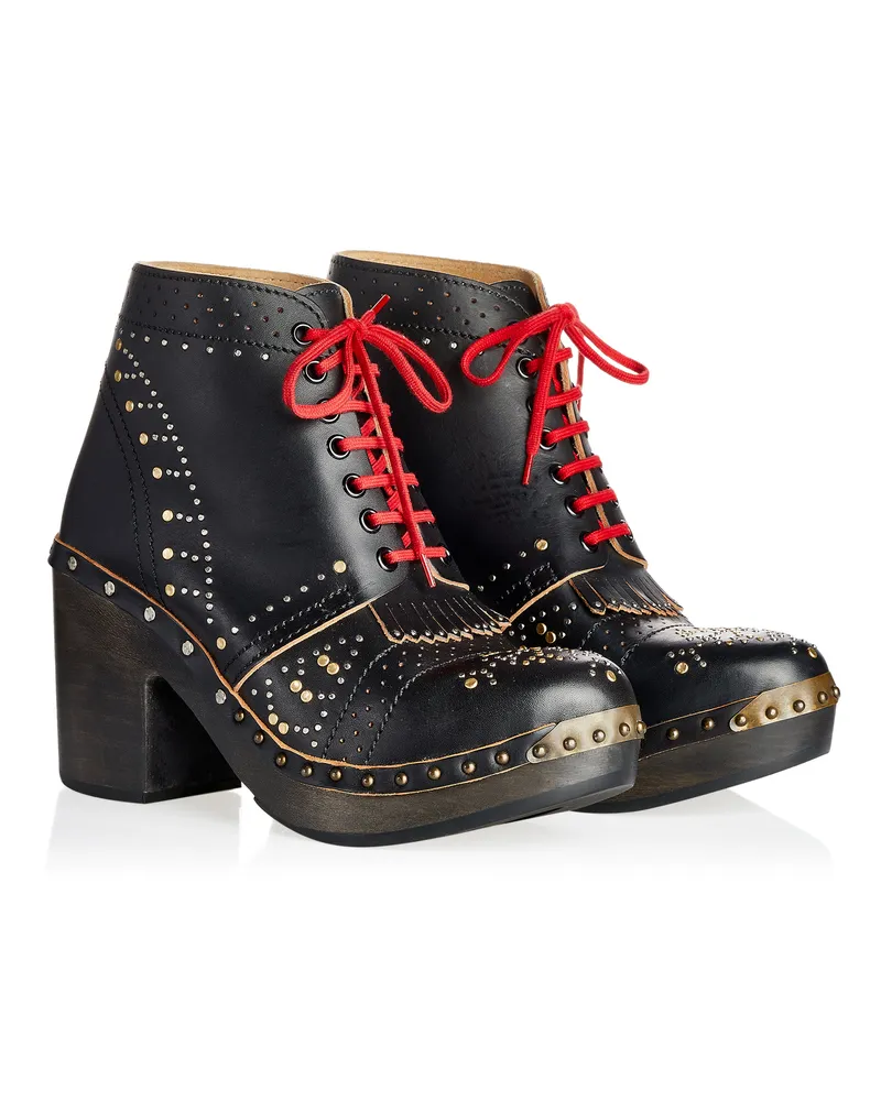 Burberry Stiefel Schwarz