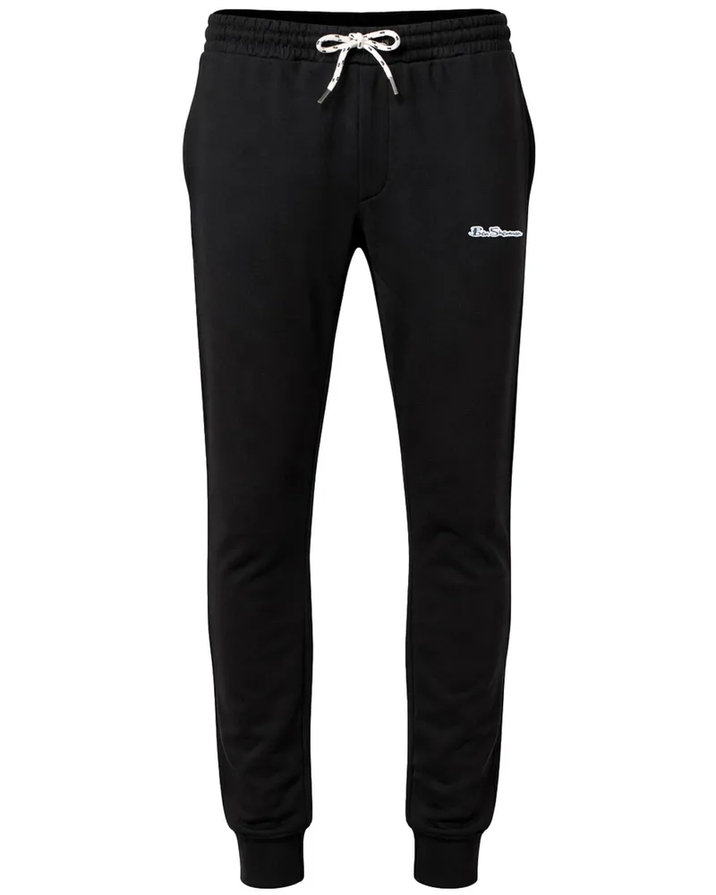 Ben Sherman Erhöhte Jogginghose für Herren - Schwarz Schwarz