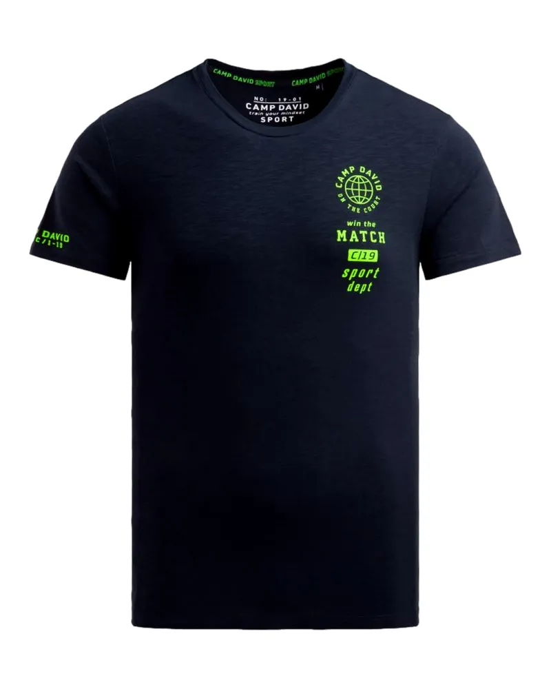 CAMP DAVID T-Shirt - Dunkelblau Dunkelblau