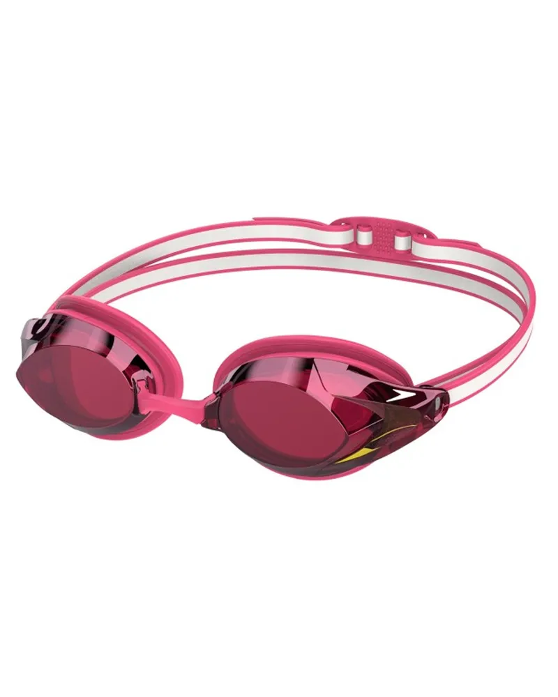 Speedo Vanquisher 3.0" Schwimmbrille für Damen, Verspiegelt (Mittelrosa/Spiegel Fuchsia