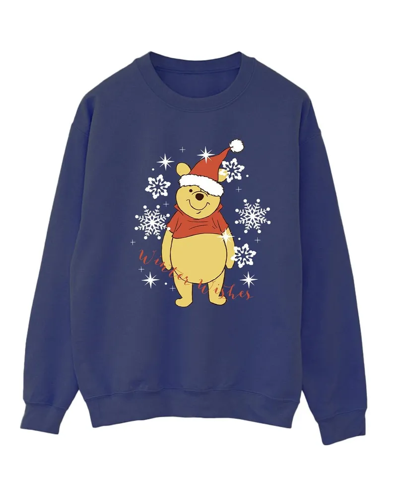 Disney Winter Wishes" Sweatshirt für Damen (Marineblau Marineblau