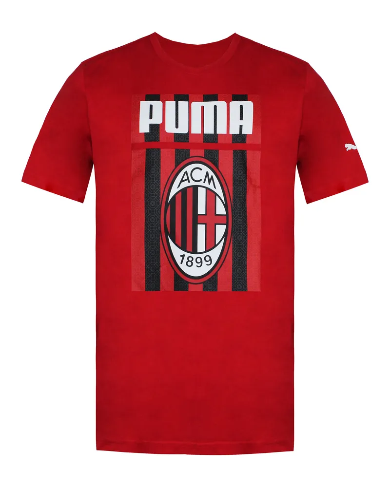 Puma AC Milan 1899 Herren Red T-Shirt Rot