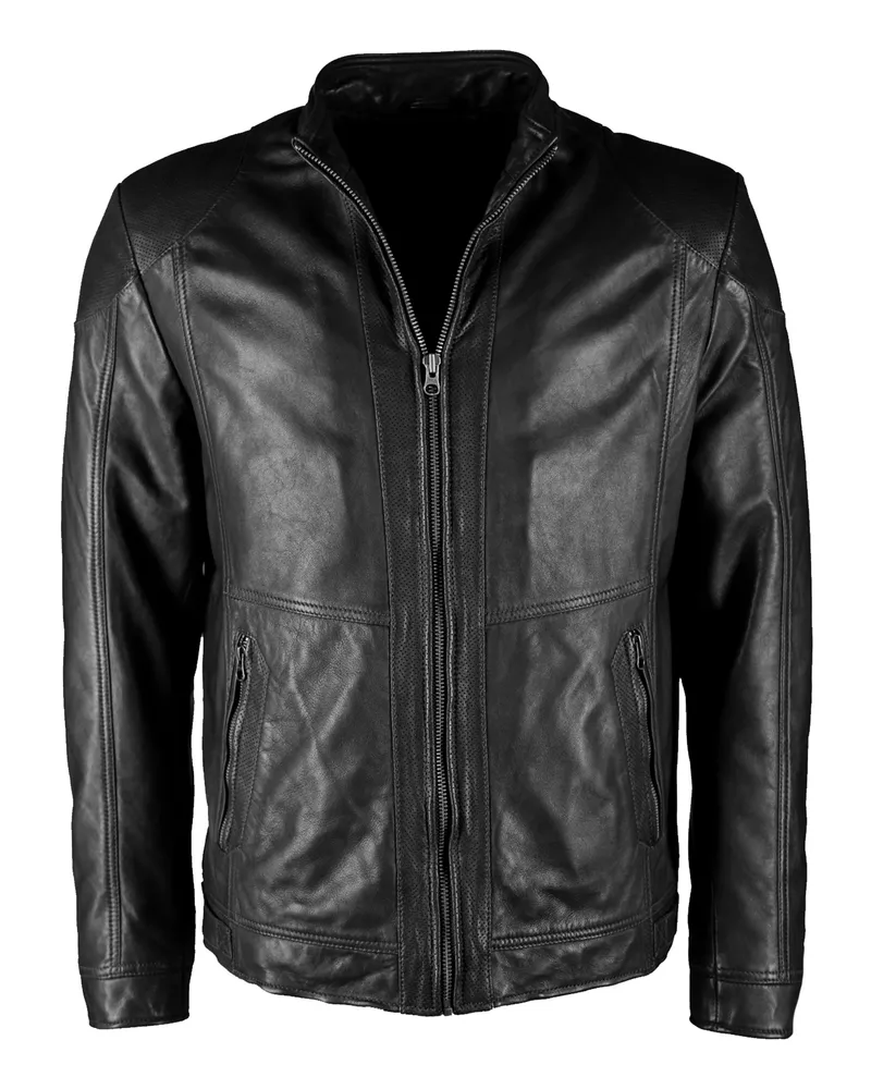 JCC Lederjacke 6010007-2 Schwarz