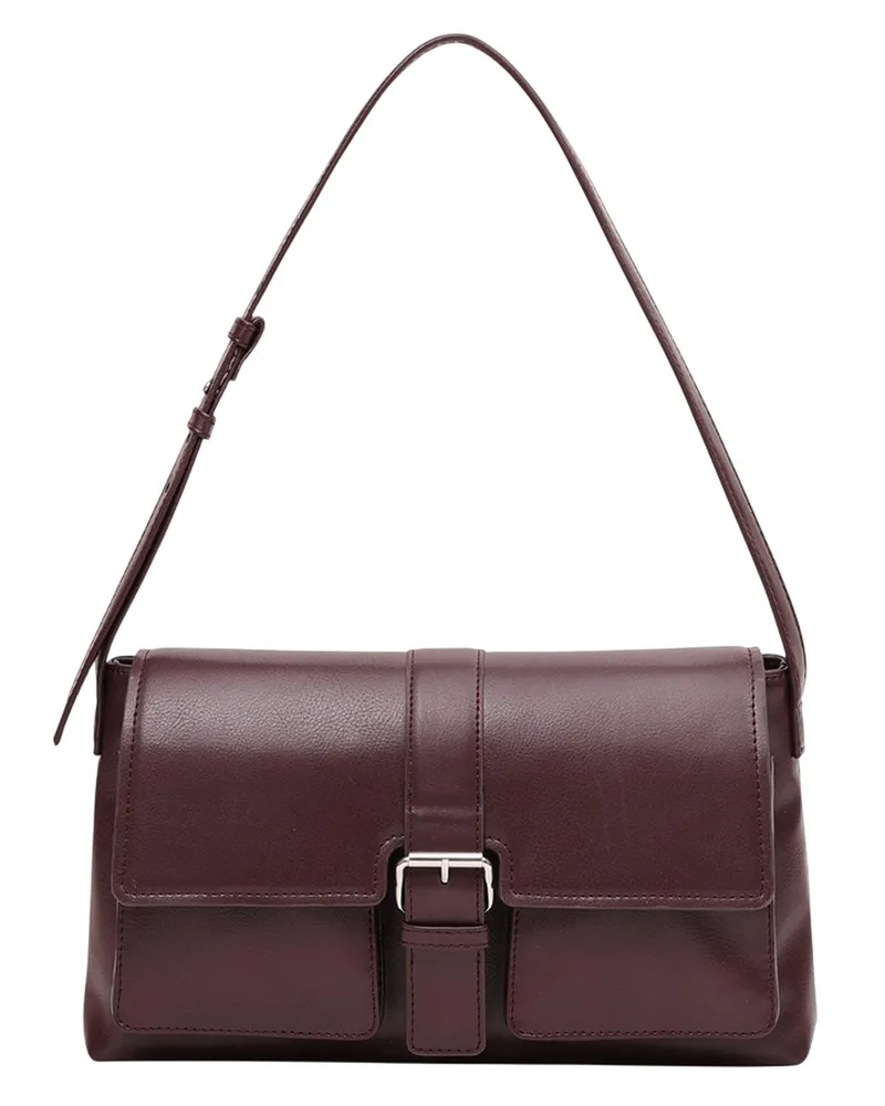 Firetrap Schultertasche, Schnalle (Bordeaux Bordeaux