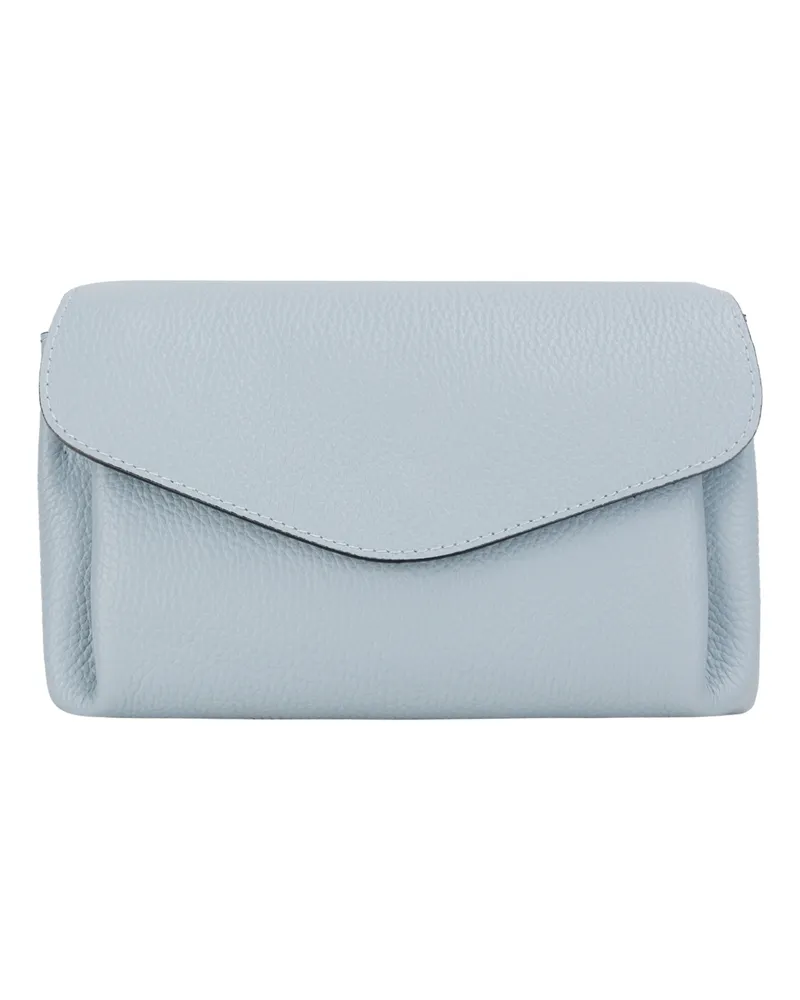 FAINA Crossbody Bag aus leder Damen hellblau Hellblau