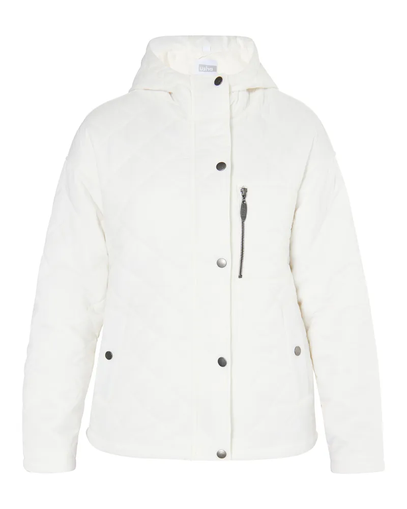 Usha Leichte Steppjacke für Damen - Wollweiß Wollweiß