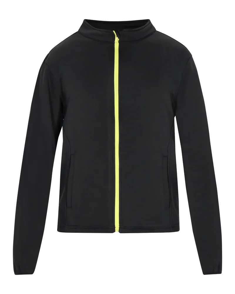 My Mo Jacke Herren Schwarz Limette Schwarz