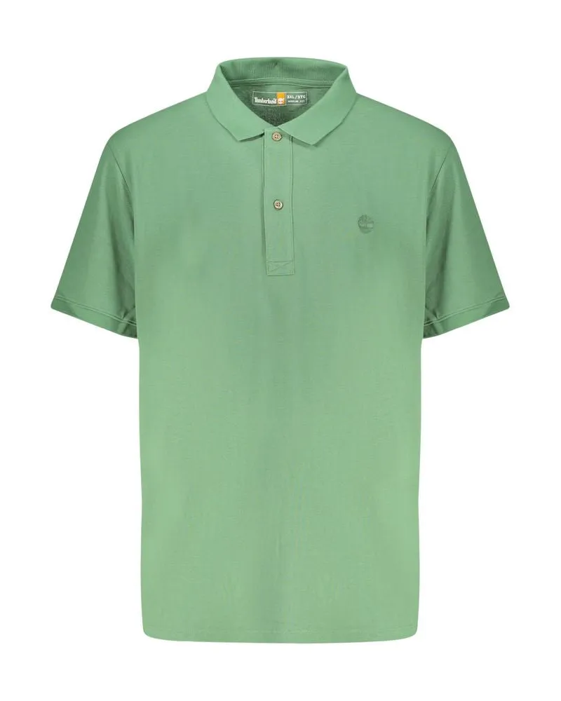 Timberland Verde Baumwoll-Polo für Herren - Grün Grün