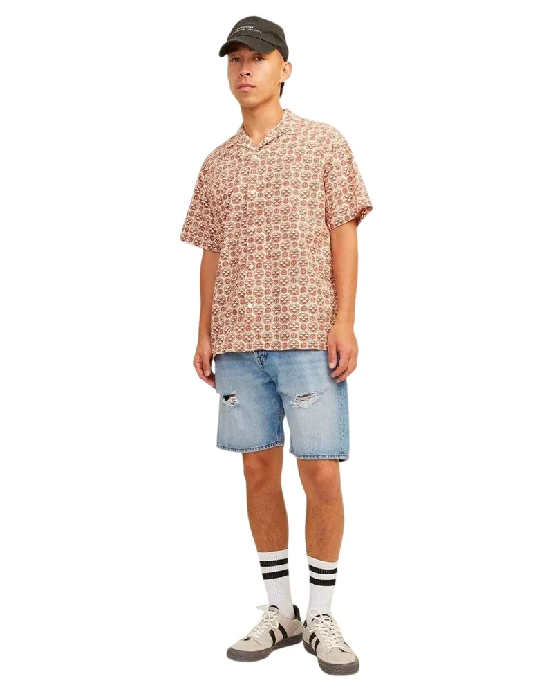 Jack & Jones Jack And Jones - Freizeitshorts für Herren (Blaues Denim Mittelblau