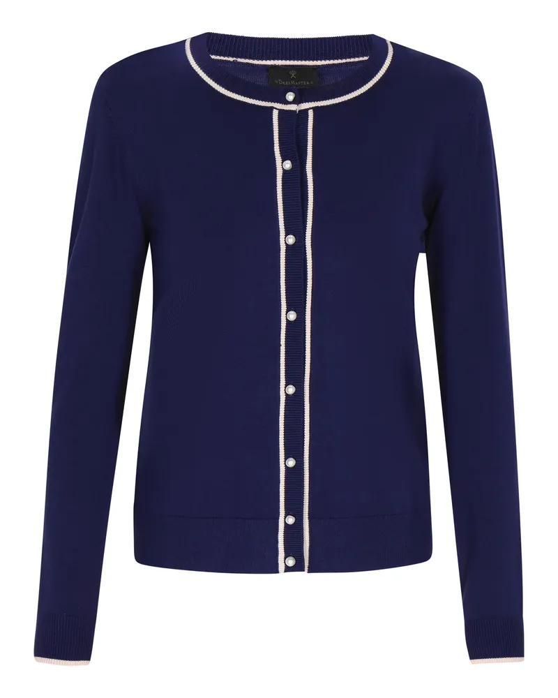 DreiMaster Strickjacke für Damen - Marineblau Marineblau