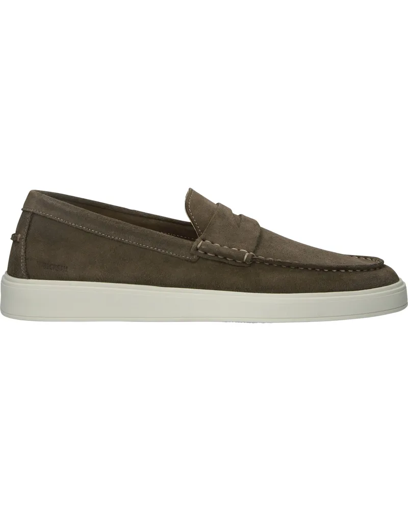Blackstone ZUKO ENZO - DG370 Caribou - Slip-On-Schuhe Dunkelbraun