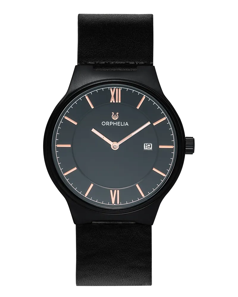 Orphelia Serendipity Herren Schwarz Uhr OR61805 Schwarz