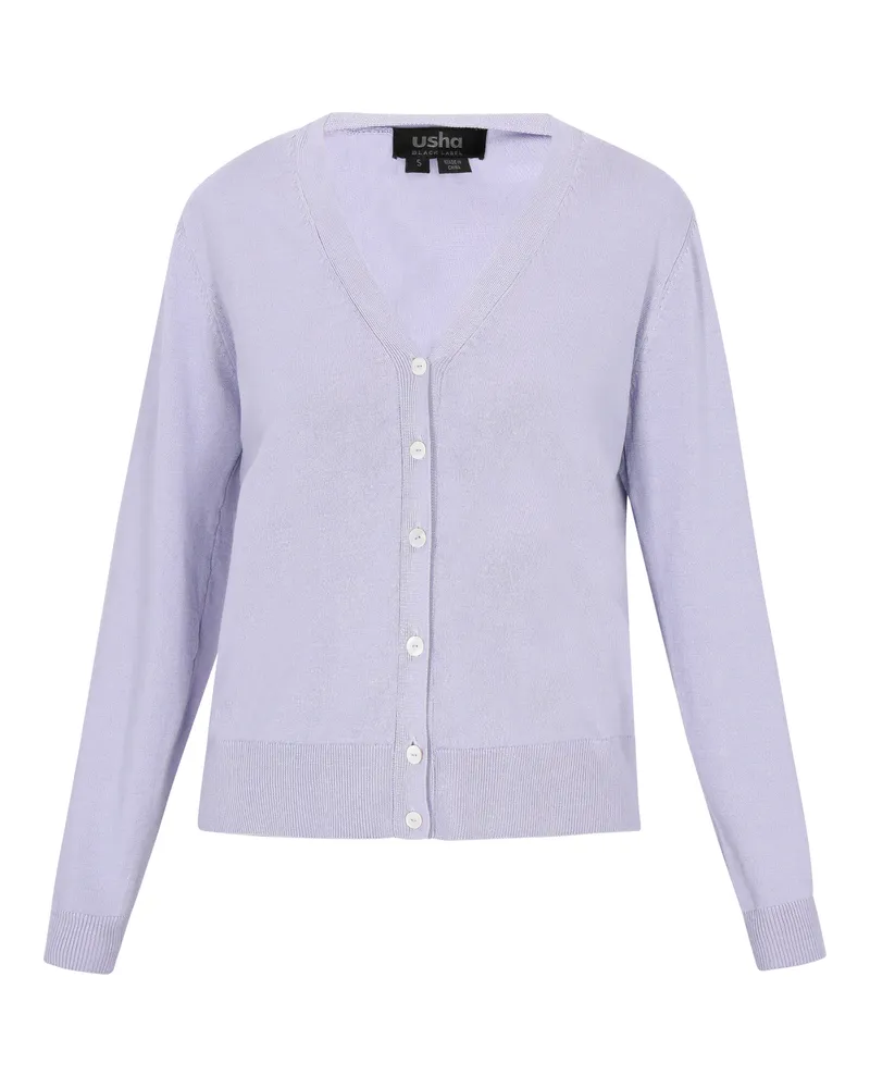Usha Strickjacke Frauen hellblau Hellblau