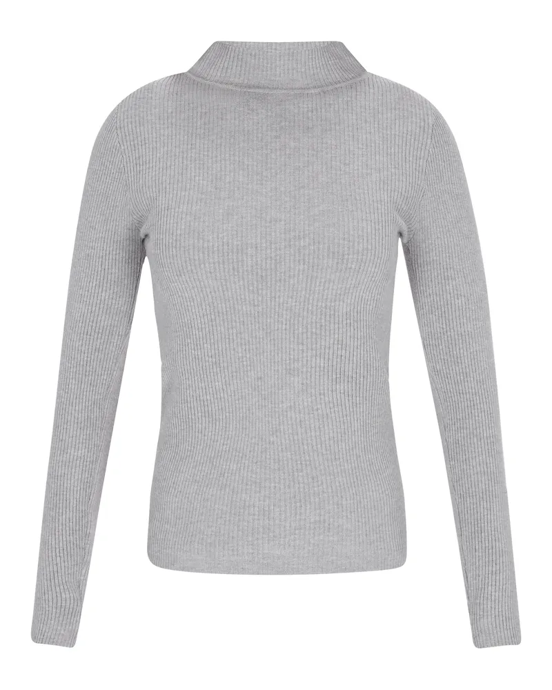 My Mo Pullover Frauen HellGrauMelange Hellgrau