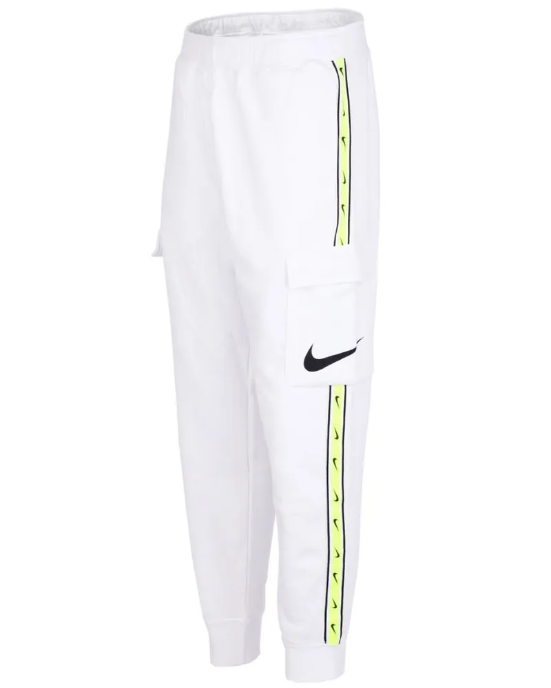 Nike Jogginghose mit versiegelten Beinen in Weiss Weiß