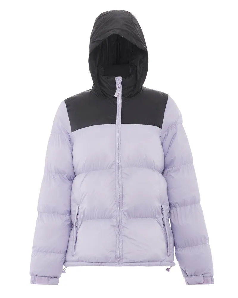 My Mo Wattierte Steppjacke für Damen - Violett Violett