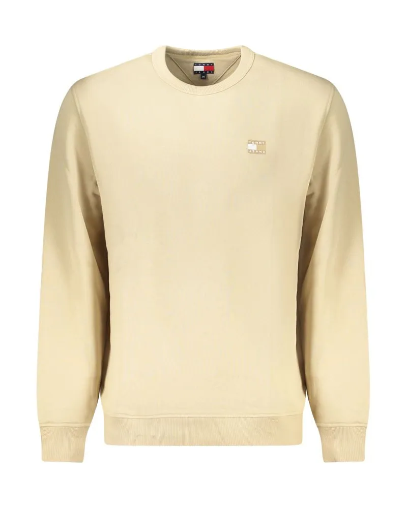 Tommy Hilfiger Beiges Baumwoll-Herrenpullover Beige