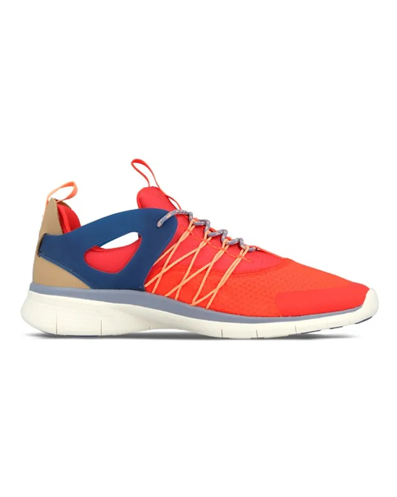 Nike Free Viritous Schnüren orange synthetischer Frauen Trainer 725060 600 Orange