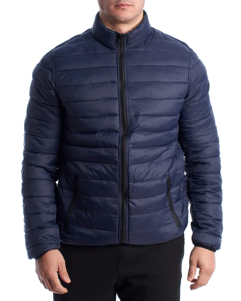 U.S. Polo Assn.  Herren Wendbare Steppjacke 64986 Blau