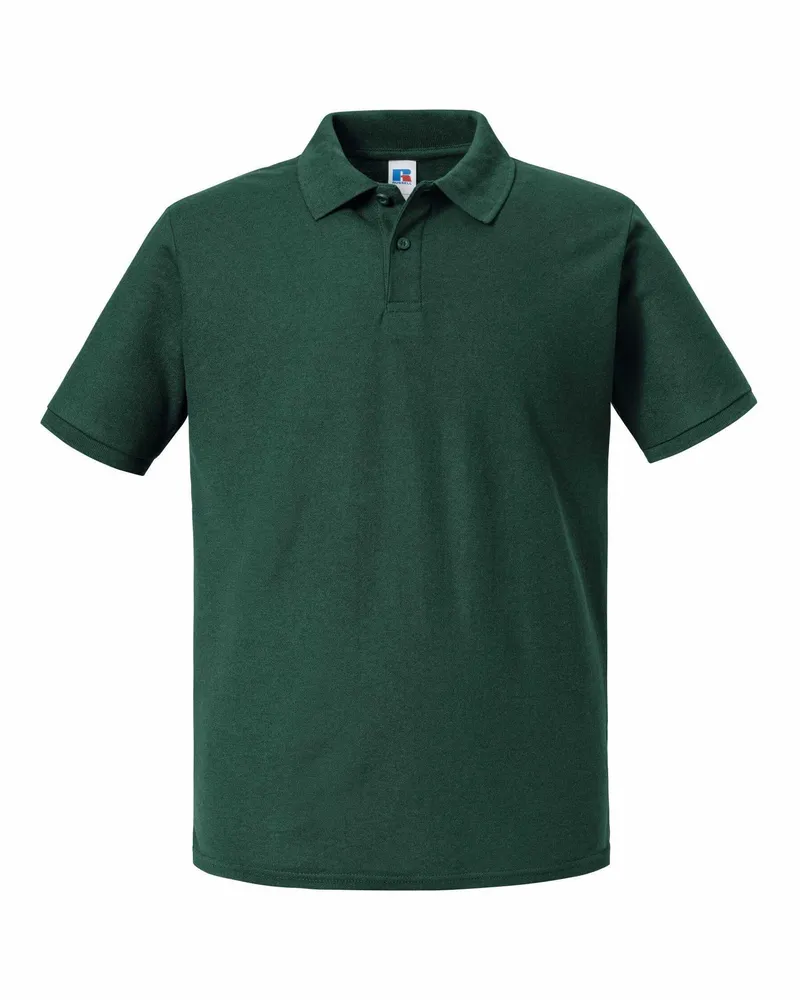 Russell Athletic Russell - "Authentic Eco" Poloshirt für Herren (Flaschengrün Grün