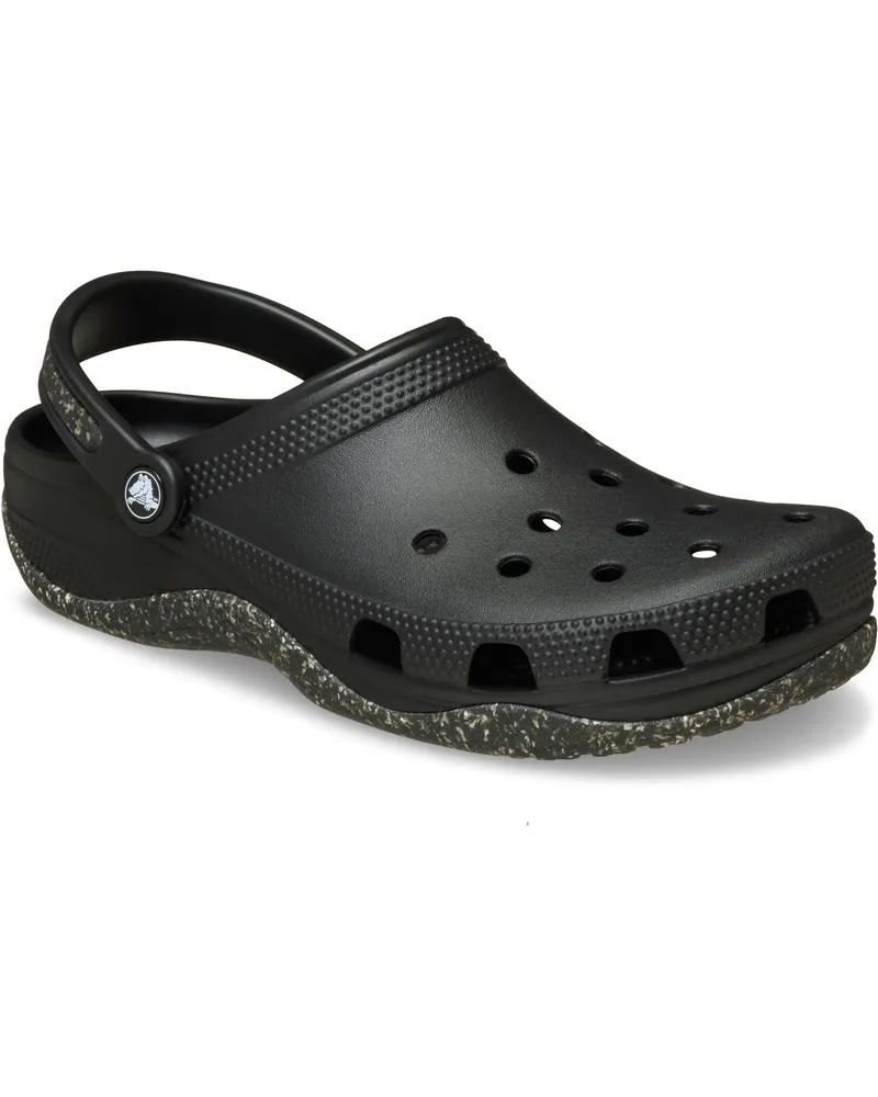 Crocs Classic EVO Polyurethan Damen Schwarze Sandalen Schwarz