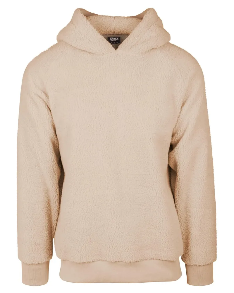 Urban Classics Kapuzenpullover für Herren (Hell Sandfarben Wollweiß